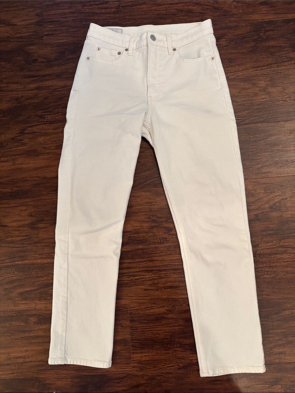 GAP Women's White Skinny Jeans